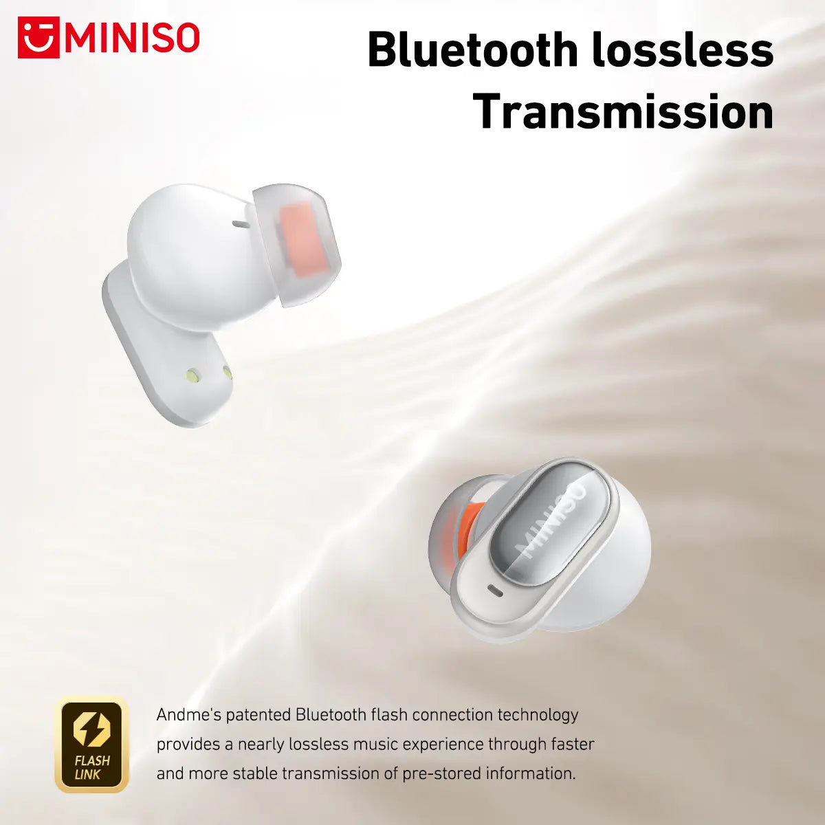 MINISO MS105 Wireless Earbuds Bluetooth 6.0 Earphones