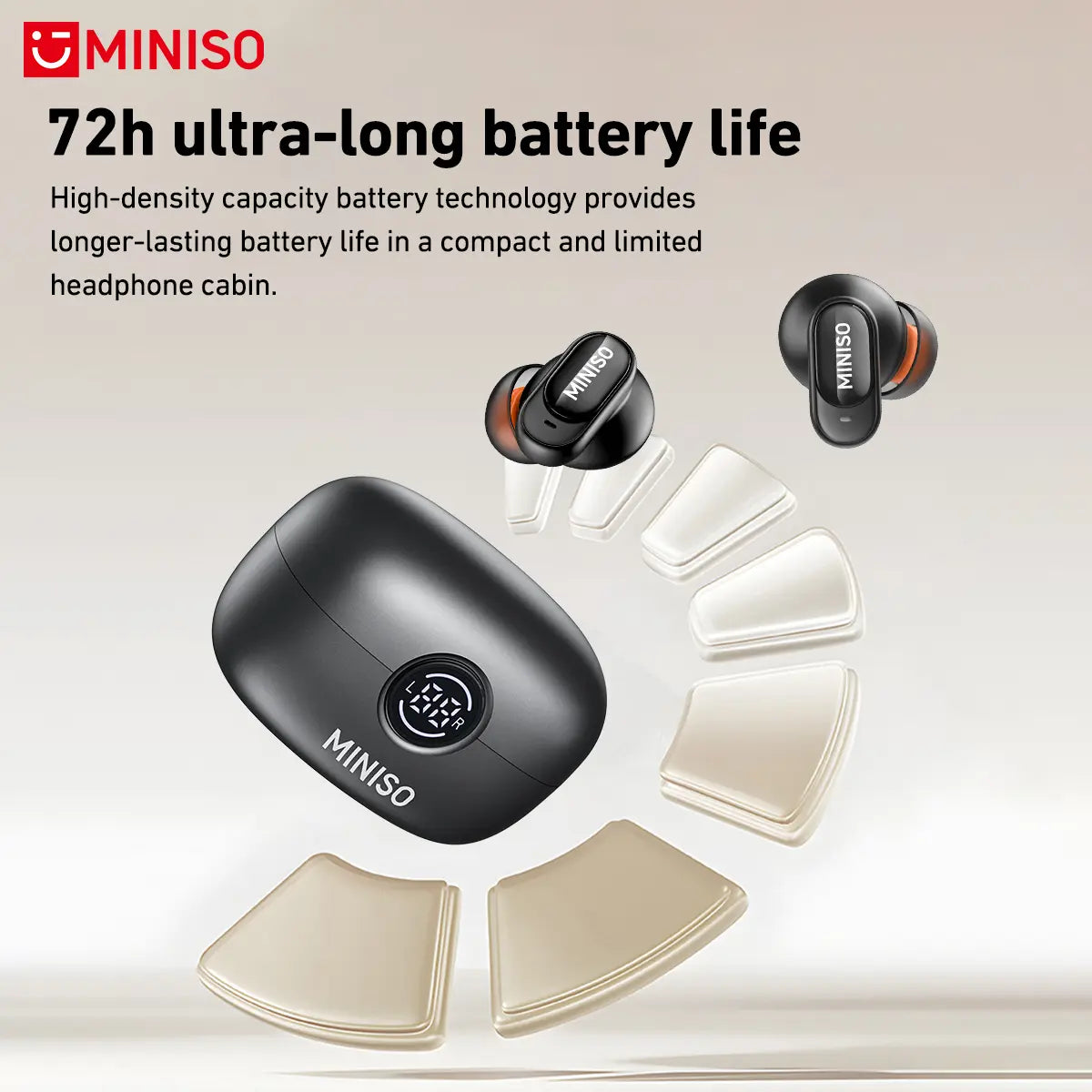 MINISO MS105 Wireless Earbuds Bluetooth 6.0 Earphones