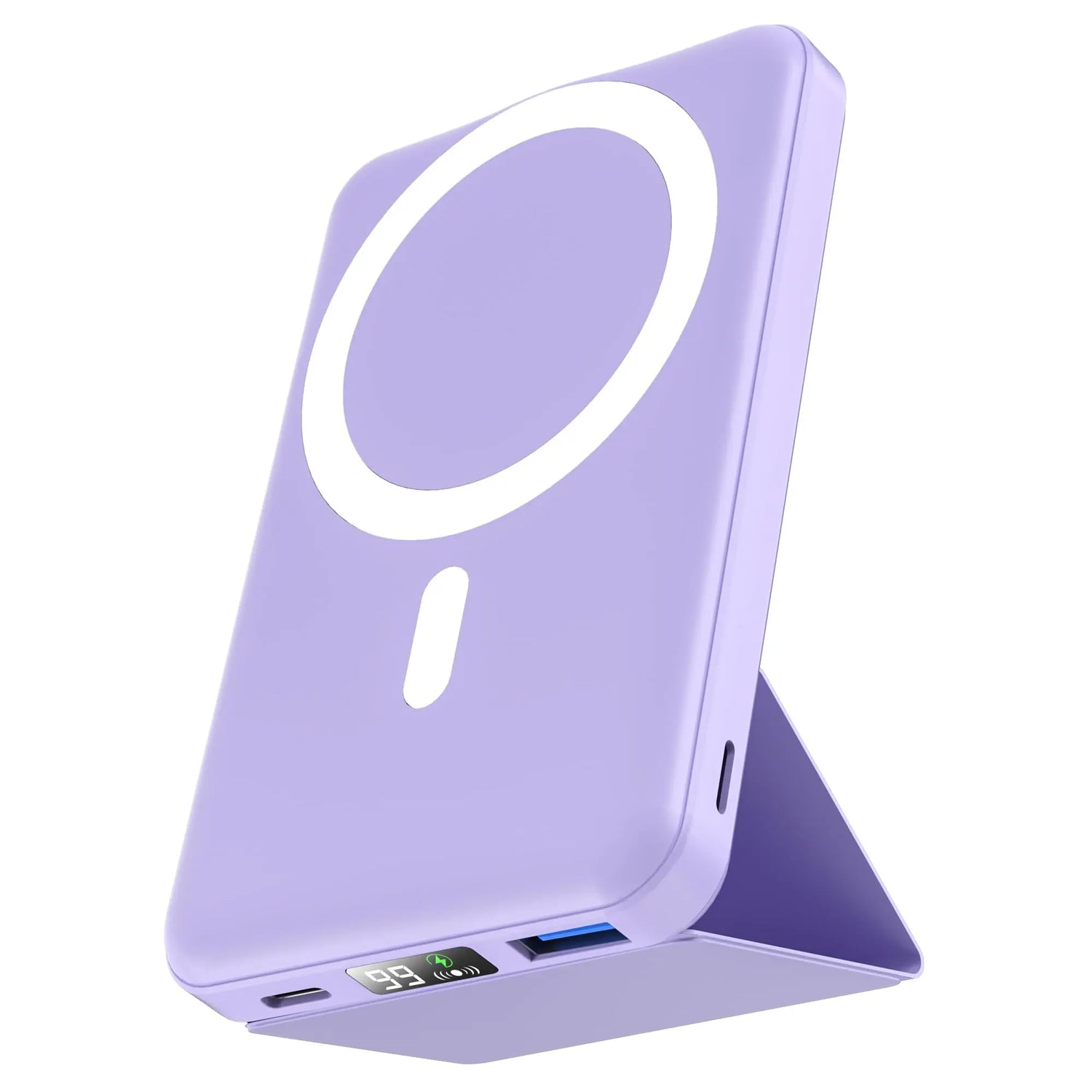 10000Mah Magnetic Wireless Power Bank with LED Display
