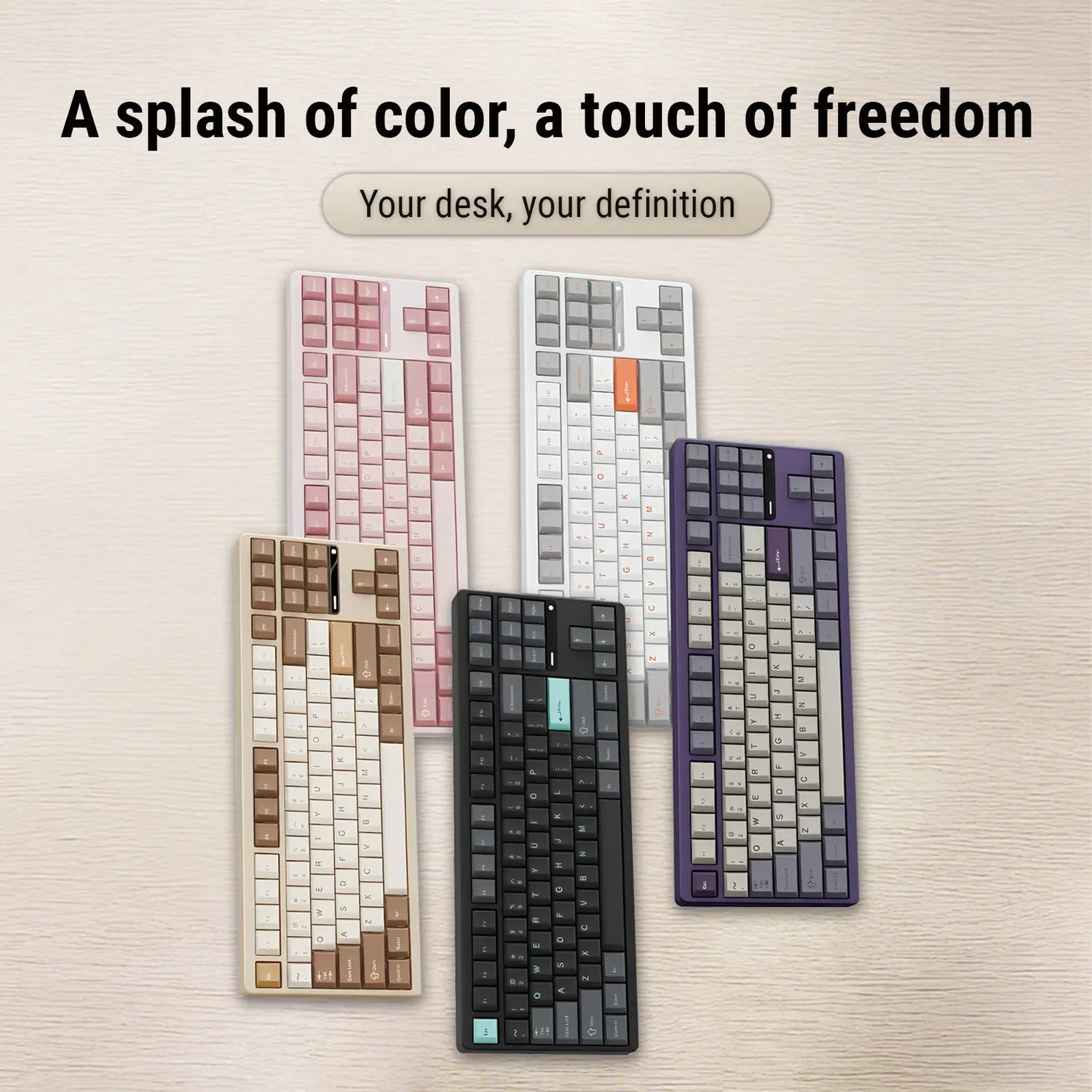 Evoworks Evo80 Premium Aluminum TKL Hotswap Wireless Keyboard