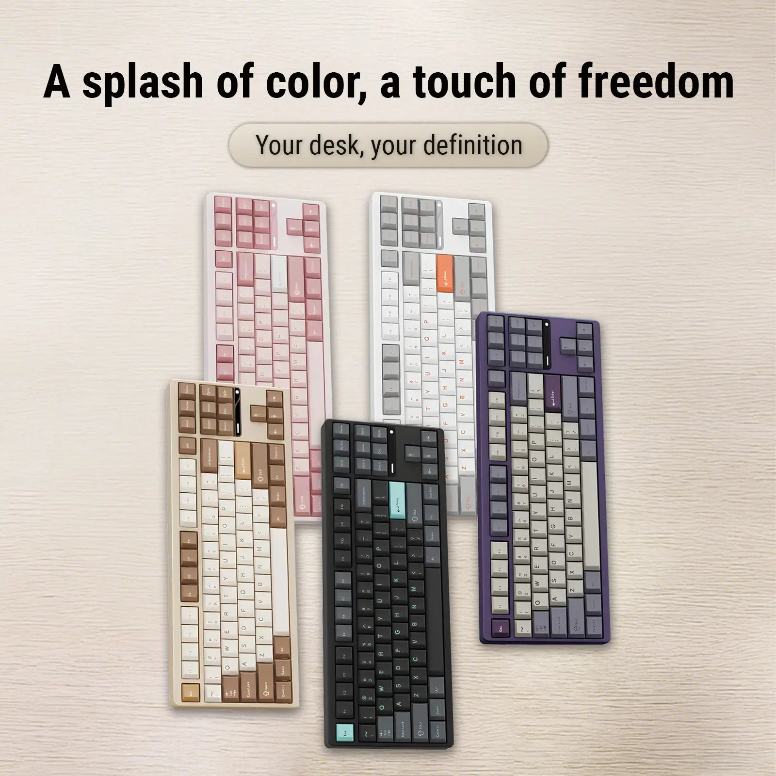 Evoworks Evo80 Premium Aluminum TKL Hotswap Wireless Keyboard