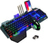 Wireless Gaming Rainbow Nion Keyboard and Mouse