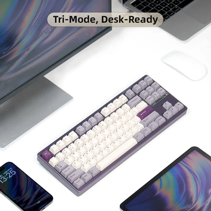 Evoworks Evo80 Premium Aluminum TKL Hotswap Wireless Keyboard