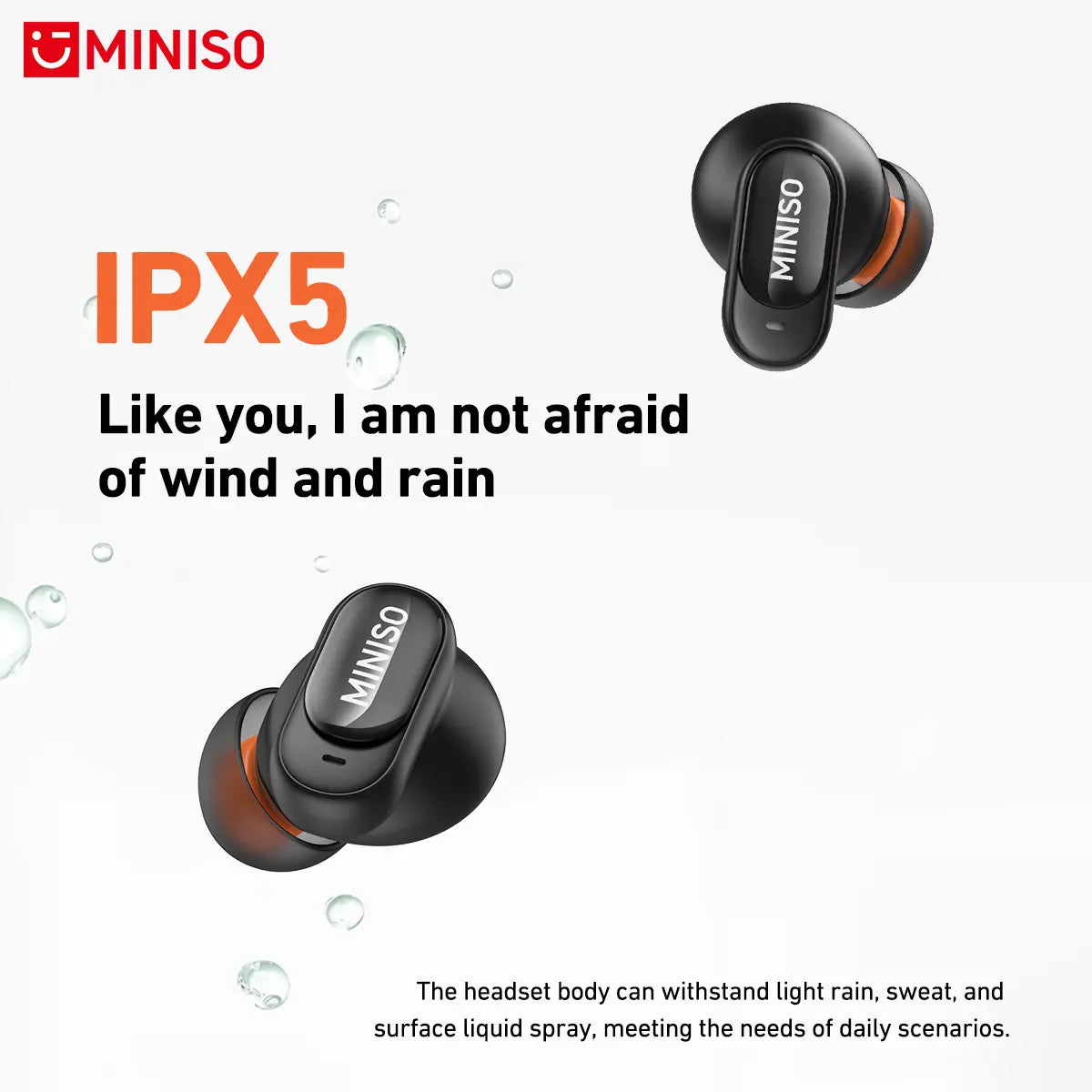 MINISO MS105 Wireless Earbuds Bluetooth 6.0 Earphones