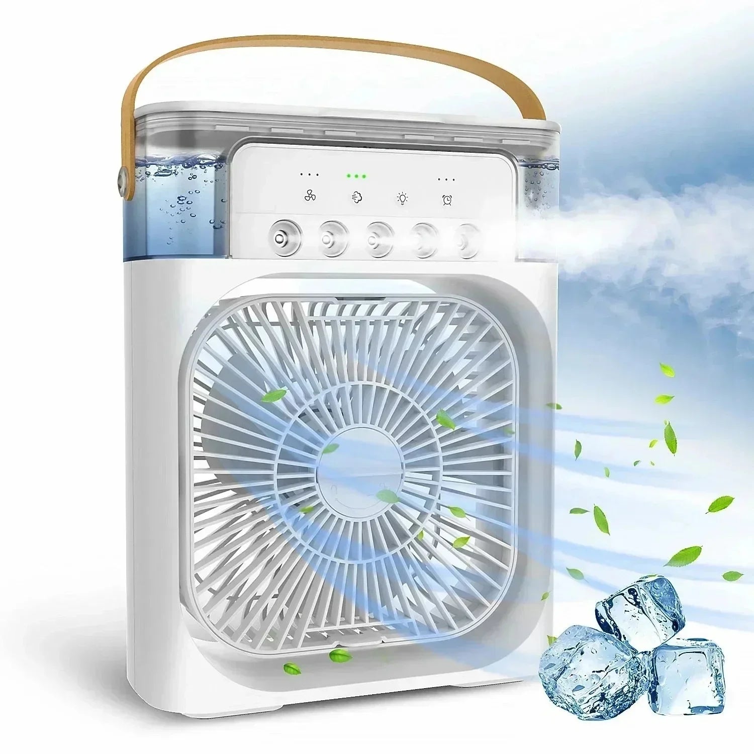 Fan - 3 in 1 Portable Desktop Mini Air Conditioner
