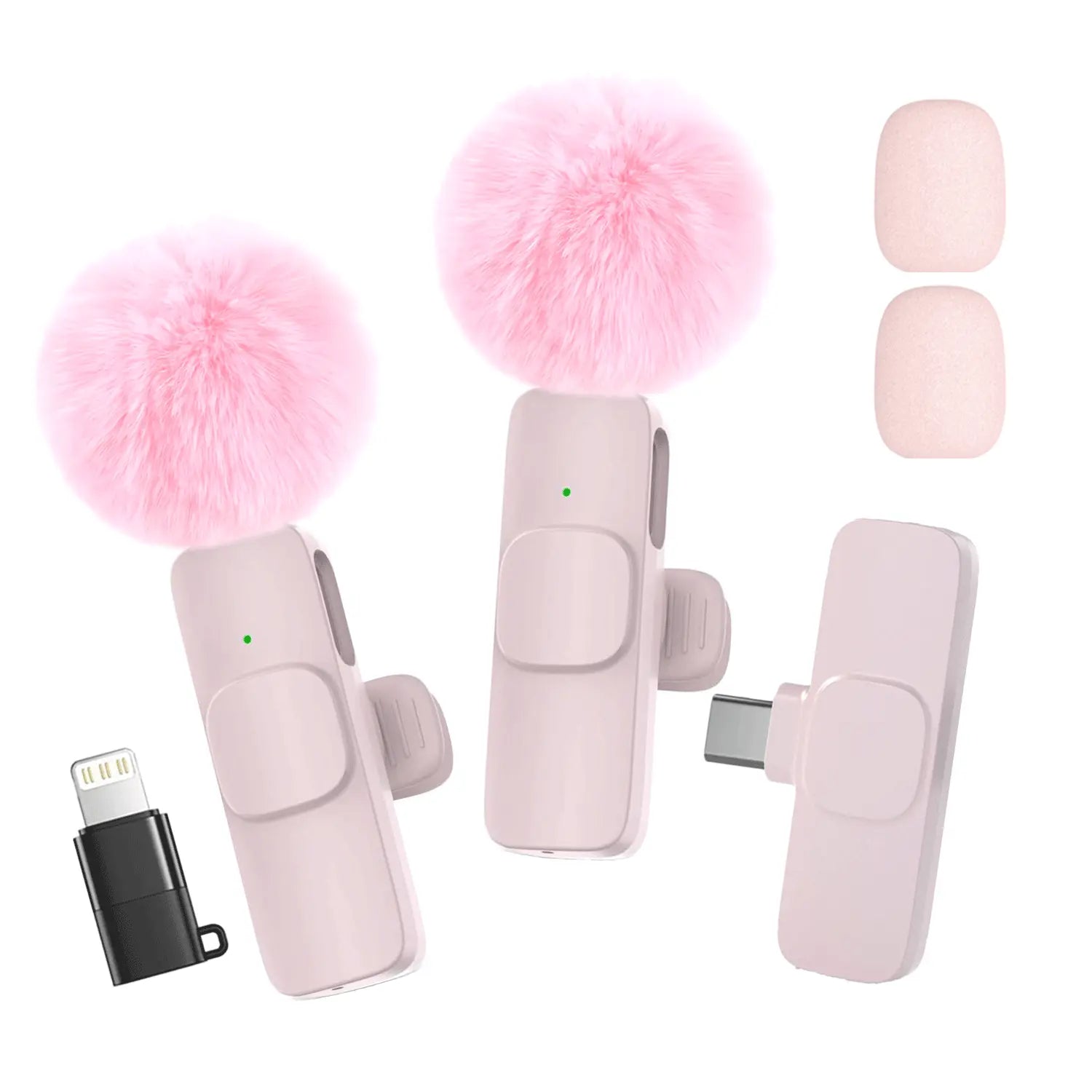 Hitozon Wireless Mini Microphone Portable USB C