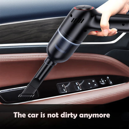 Wireless Mini Handheld Vacuum Cleaner 8000Pa 120W0