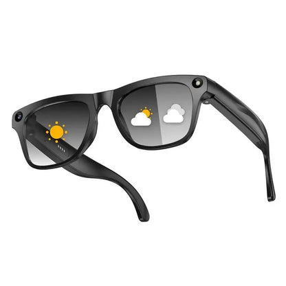 AI Smart Bluetooth Glasses with 1080 HD Camera