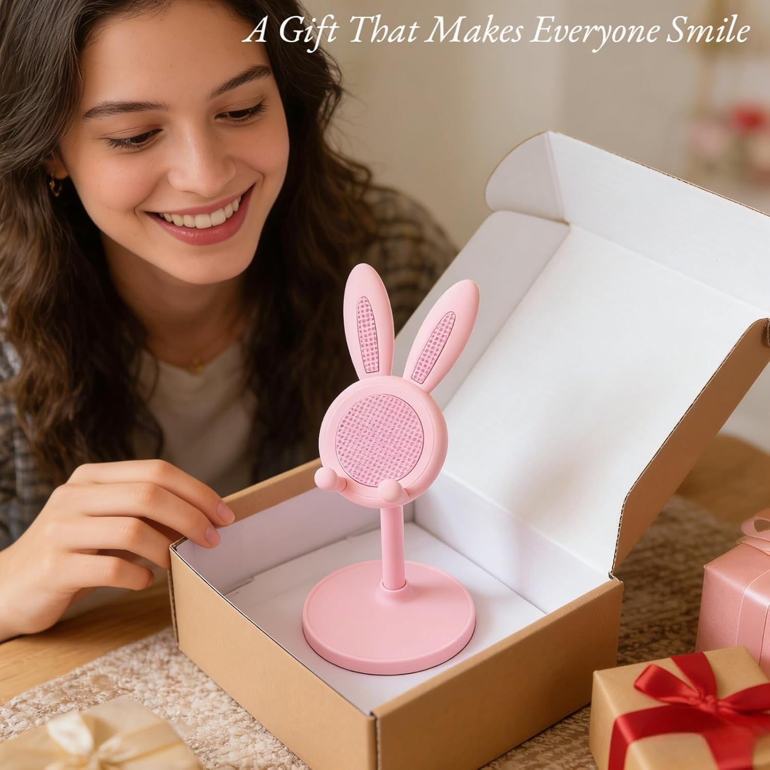 Cute Bunny Favor Cell Phone Stand