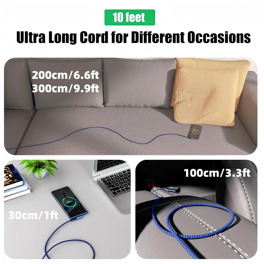 USB C Cable 90 Degrees, USB a to USB C Right Angle Nylon Braided Fast Charging Cable for Iphone 16 Pro Max, Ipad Air6, Huawei, Oppo, Xiaomi