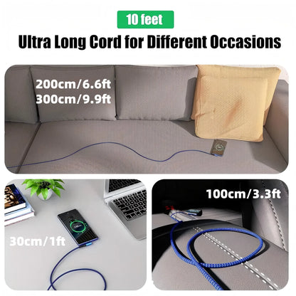 USB to USB C 90 Degrees Fast Charging Cable