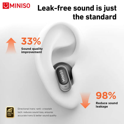 MINISO MS105 Wireless Earbuds Bluetooth 6.0 Earphones