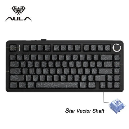 F75 Wireless Gaming Mechanical Keyboard RGB Light Customized 