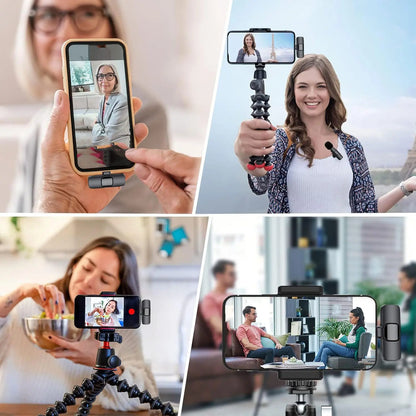 Hitozon Wireless Mini Microphone Portable USB C